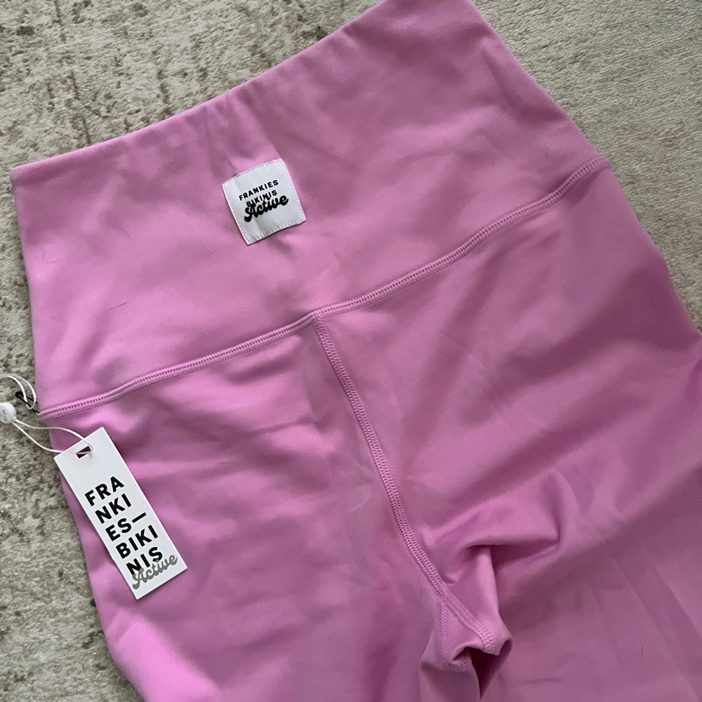 FRANKIES BIKINIS PINK LEGGINGS- NWT
